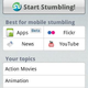 Image for article titled StumbleUpon App Discovery Guides You To New Android Apps